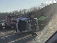 Mash: во Владивостоке BMW с человеком разбилась в ДТП