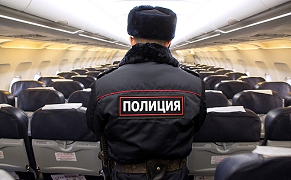 Россиянин избил полицейского в самолете
