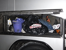 Ева Браун нашла в автобусе на границе с Финляндией 76 кг табачной смеси