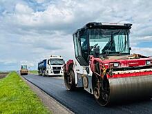 В Щигровском районе ремонтируют автодорогу Щигры - Защитное