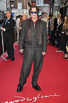 Джонни Депп появился на премьере своего первого за 20 лет фильма