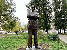 Скульптура Максима Горького появилась в Ковалихинском сквере