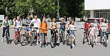 Молодые парламентарии приняли участие в велозаезде