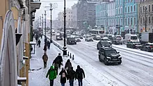 ДТП с участием трех машин в Петербурге попало на видео