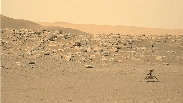Марсианский вертолет Ingenuity перестал отвечать на запросы