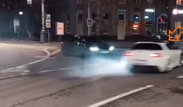 Полиция оштрафовала водителя Mazda, устроившего дрифт напротив вокзала «Воронеж-1»