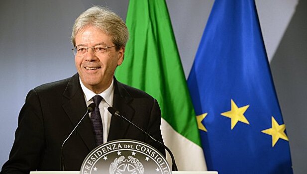 Джентилони заявил, что останется премьером Италии до выборов