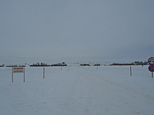 В Шиловском районе открыли ледовую переправу для автомобилей