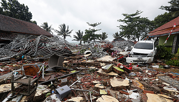 МИД РФ предупредил о возможном повторении цунами в Индонезии