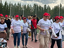 В Ноябрьске состоялась всероссийская акция «10 000 шагов к жизни»