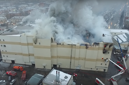 Сгоревший ТЦ в Кемерове был введен в эксплуатацию без согласования с МЧС РФ
