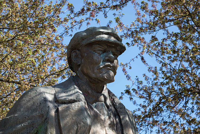 Статуя Ленина в городе Сиэтл, США