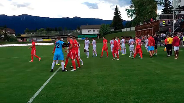 Футболисты «Спартака» подрались с сербской командой в Австрии