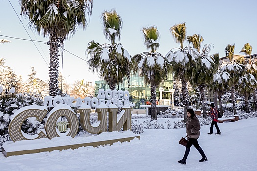 В Сочи 23 февраля спрогнозировали заморозки и снег