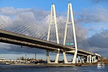 В Петербурге частично перекроют вантовый мост на КАД