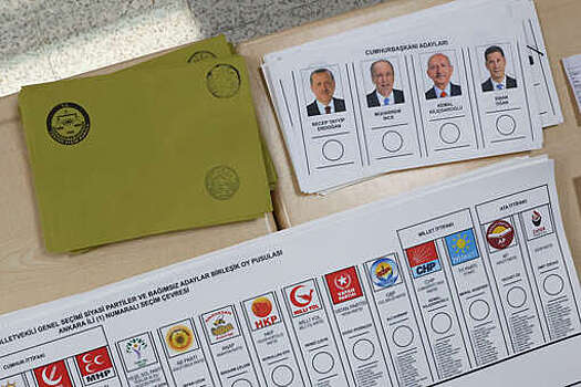 В Турции 28 мая пройдет второй тур выборов президента