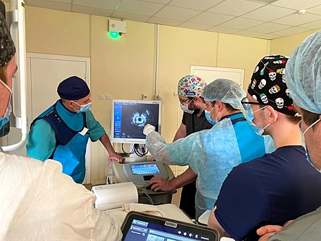 В региональном сосудистом центре пензенской больницы №6 операции на сердце начали проводить роторным устройством