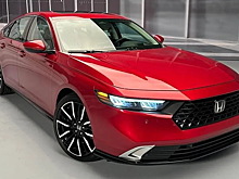 Новый седан Honda Accord показали на «живых» снимках