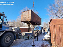 В Благовещенске продолжается борьба с незаконно установленными гаражами