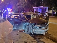 Момент смертельного ДТП в Москве сняла камера видеонаблюдения