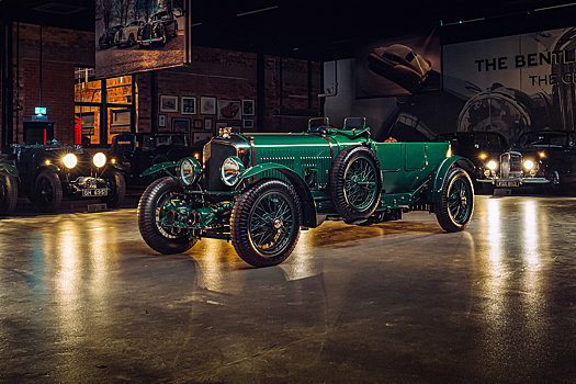 Bentley представила реплику самой успешной гоночной машины в истории