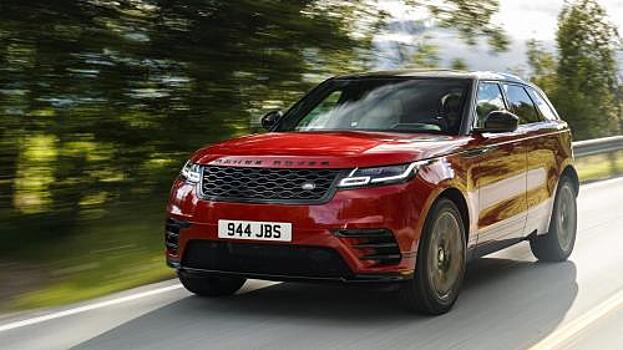 Новый кроссовер Range Rover Velar SVR протестировали на гоночной трассе в Германии