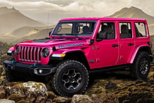 Американцы удивили ажиотажным спросом на розовые Jeep