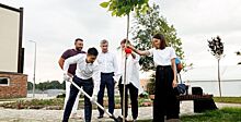 Ростовские олимпийцы посадили «чемпионские» деревья