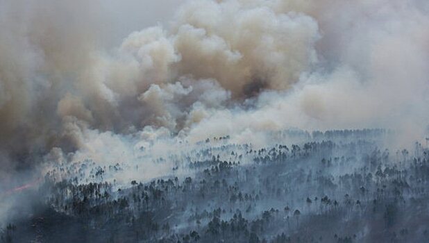 В лесах Якутии полыхают семь пожаров