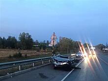 В ДТП с грузовиком под Сергиевском погиб водитель из Ульяновской области и пострадал его пассажир