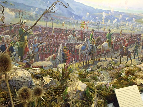 В крымском музее открыли диораму Шумского сражения