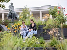 На столичных улицах и площадях проходит фестиваль "Лето в Москве. Сады и цветы"