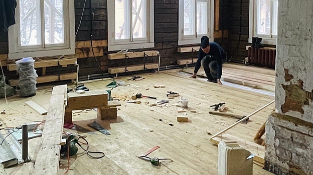 Реставраторы приступили к внутренней отделке дома Красильникова в Вологде