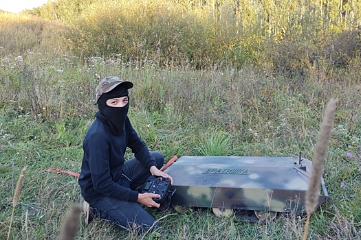 В России создают беспилотный эвакуатор раненых бойцов