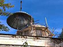 Над храмом Воскресения Словущего в Бабаевском районе установили главный купол