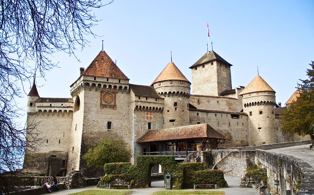 Шильонский замок, Швейцария, Европа