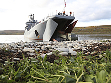 Экологический взвод Северного флота вывез металлолом с острова Кильдин в Баренцевом море