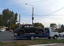 В Саратове под пресс пустили «Победу»