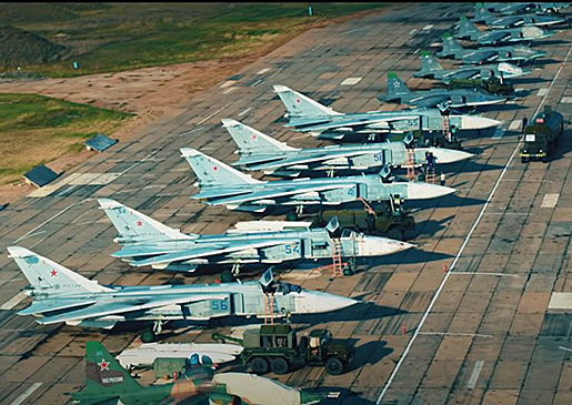 Участникам форума «Армия-2021» показали трейлер фильма «Небо», посвященного российским летчикам в Сирии