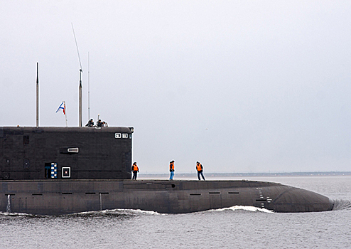 Для участия в Главном военно-морском параде в Финский залив зашла дизель-электрическая подводная лодка «Владикавказ»