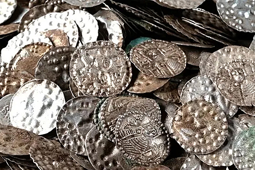 Копая червей для рыбалки, швед нашел средневековый клад