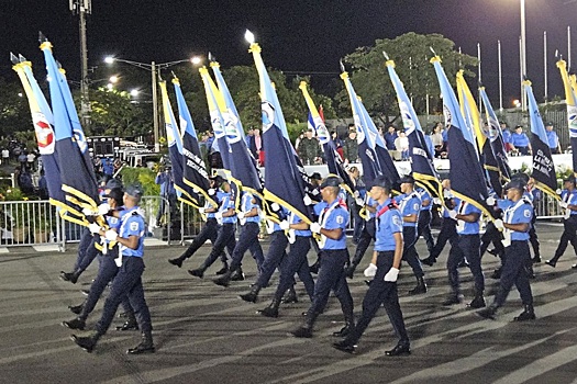 В Никарагуа более 2 тысяч человек приняли участие в параде сотрудников полиции