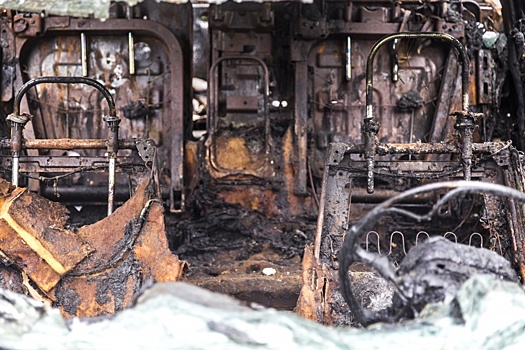 В Краснослободске сожгли дорогой пикап чиновника облкомприроды Волгоградской области