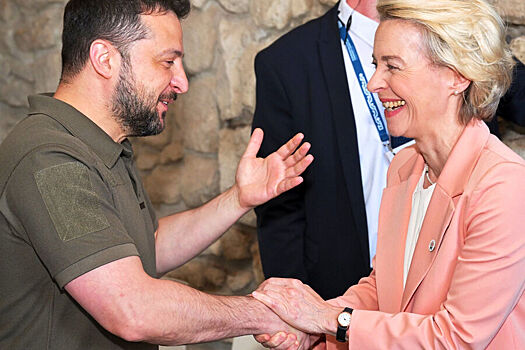 Зеленский встретился с главой Еврокомиссии в Молдавии