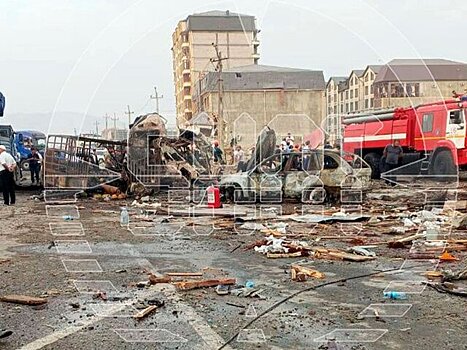 Число погибших при взрыве на АЗС в Махачкале увеличилось до 37