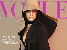 Ирина Шейк снялась для обложки Vogue в пиджаке на голое тело