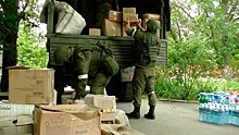 Военные РФ доставили гумпомощь дому-интернату в Херсонской области