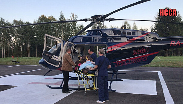 Двух женщин с инфарктом доставили на вертолете в Петрозаводск