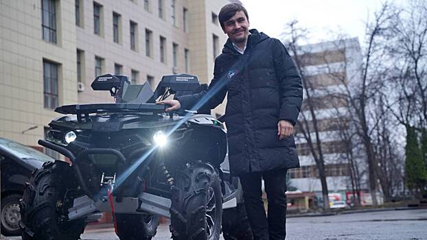 «Бесшумная кошка»: в Московском политехе электрифицировали квадроцикл Guepard