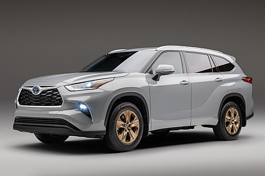 Toyota украсила новый Highlander «бронзовыми» акцентами